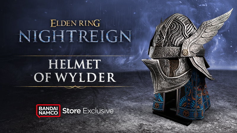 Elden Ring Nightreign Helmet of Wylder replica with winged design - Bandai Namco Store exclusive