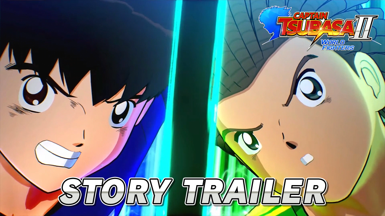 Captain Tsubasa: World Fighters II story trailer showing two anime football rivals face to face