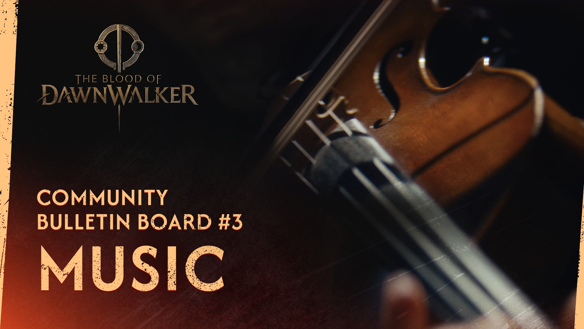 Community Bulletin Board #3 - Music in our Blood