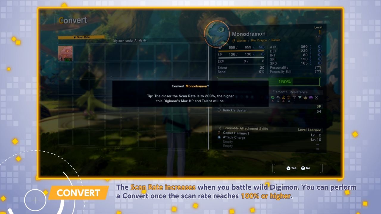 Digimon Story Time Stranger Convert Digimon