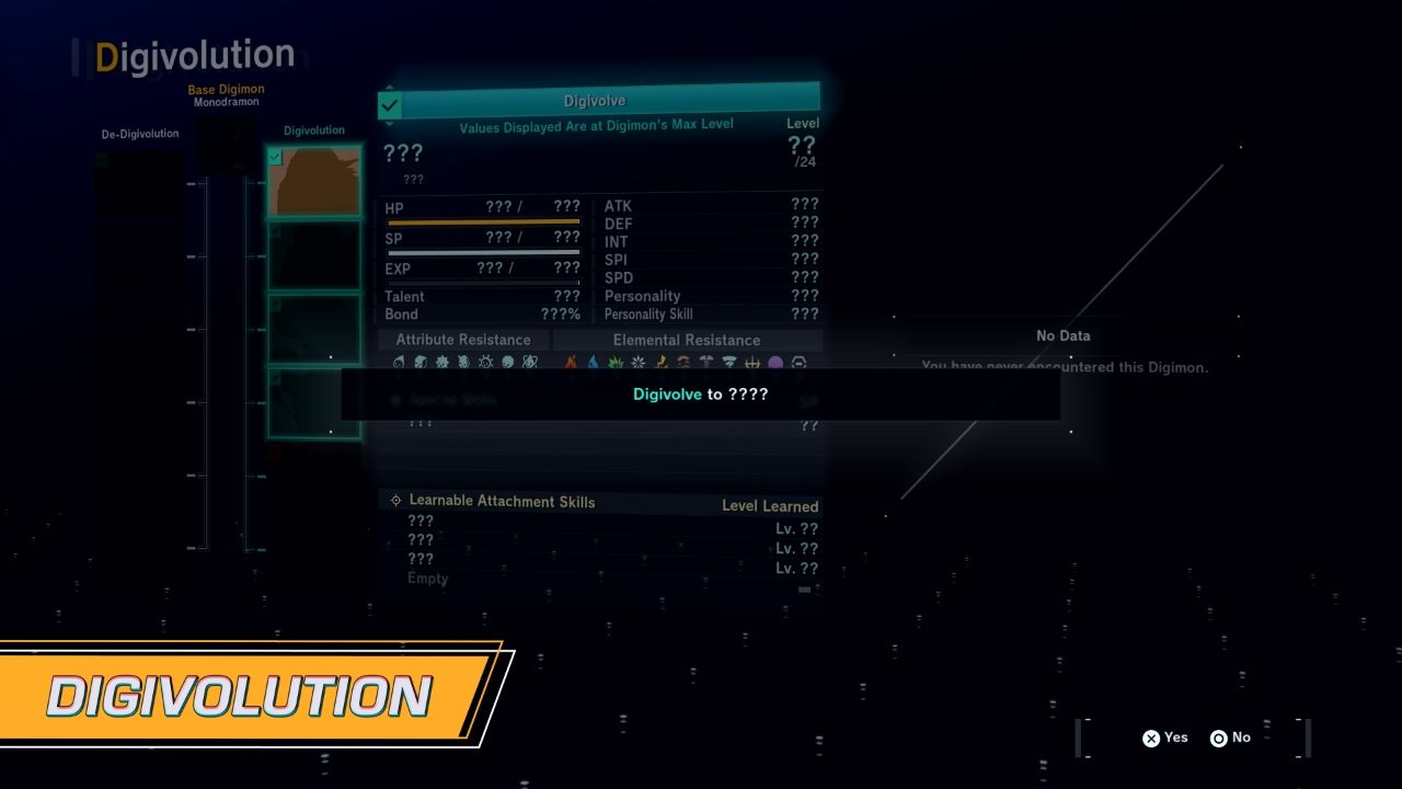 Digimon Story Time Stranger Digivolution