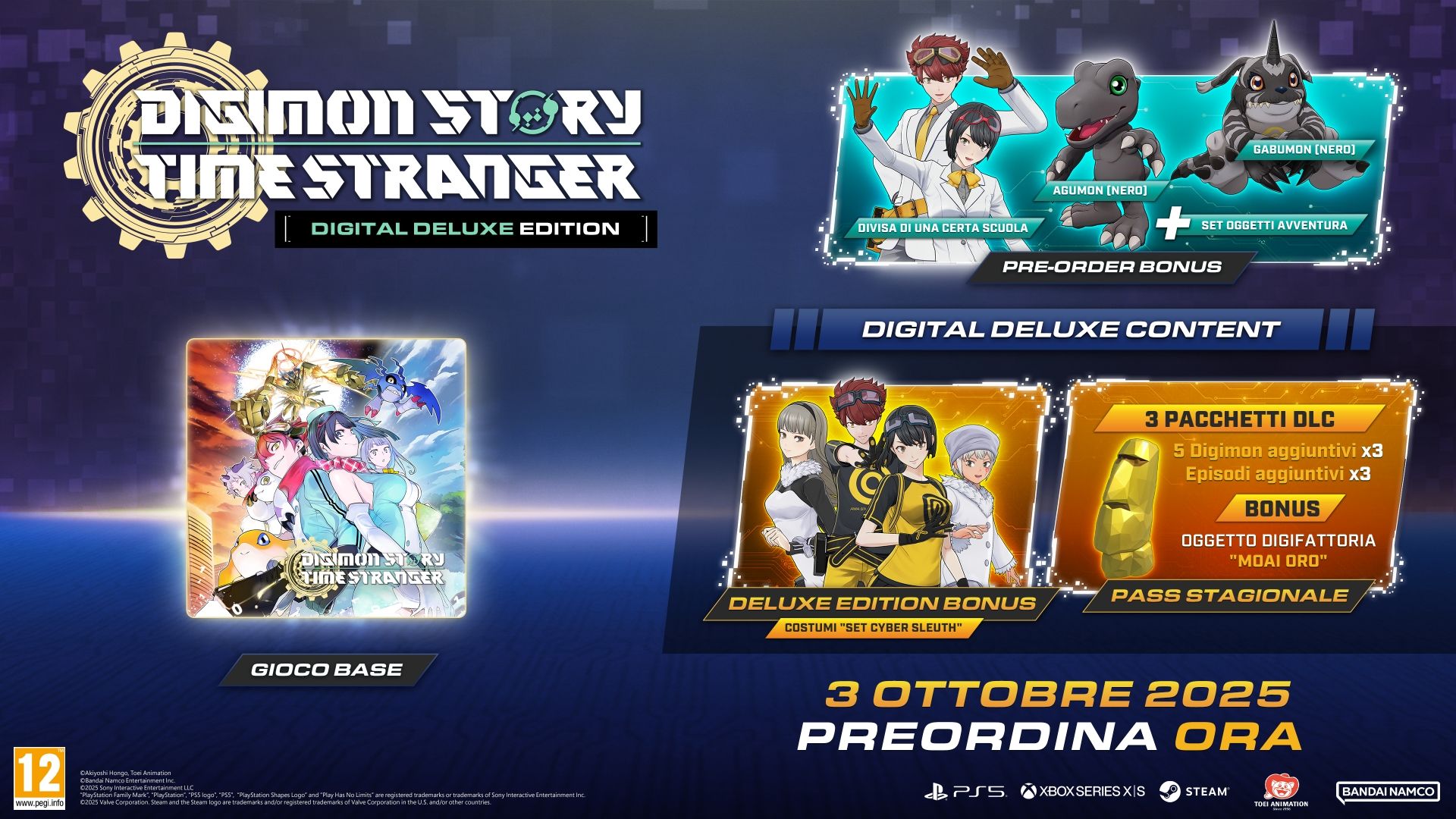 Digimon Story Time Stranger Deluxe Edition
