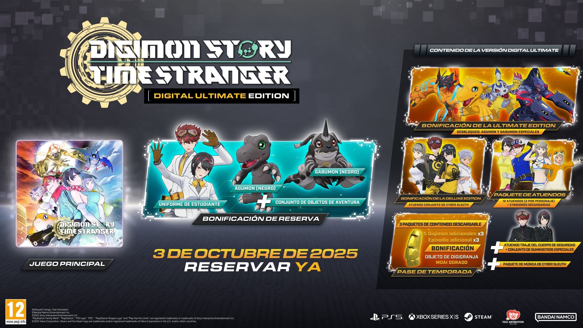 Digimon Story Time Stranger Ultimate Edition