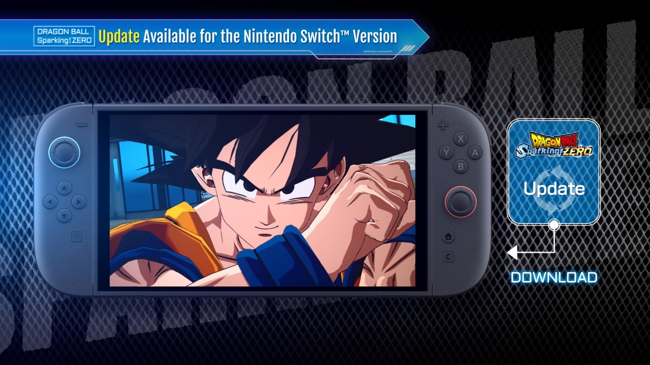 Dragon Ball Sparking! ZERO Nintendo Switch™ Software Update Data Patch