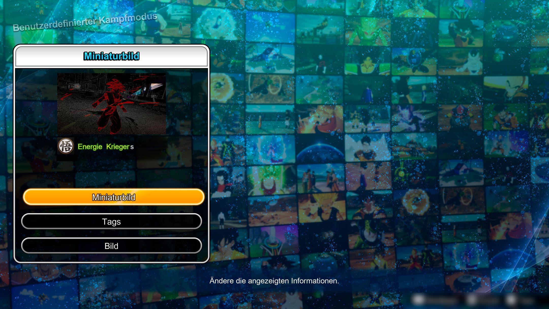 DBSZ Custom Battle Table of Final