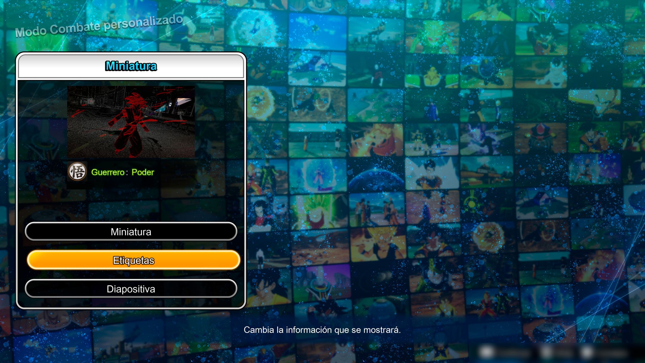 DBSZ Custom Battle Table of Final