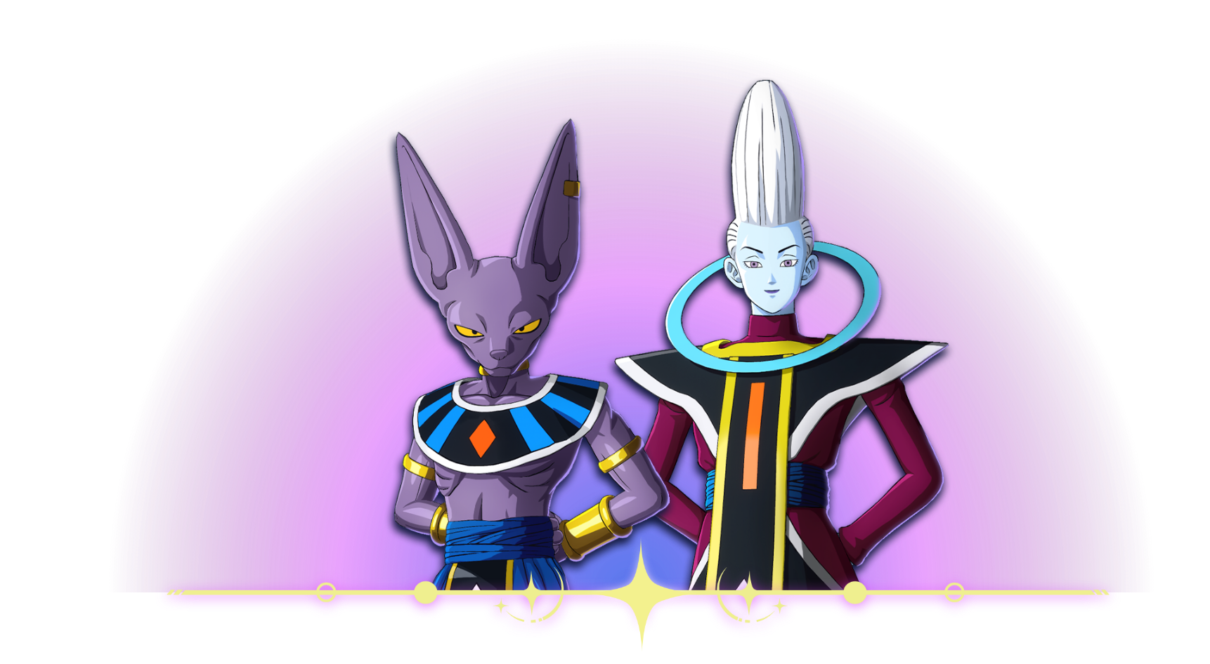 beerus and whis dragon ball sparking zero
