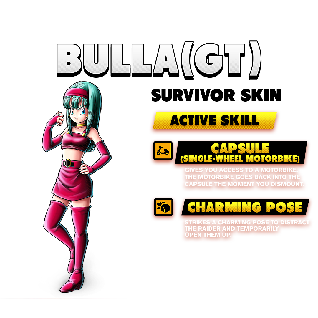 dragon ball the breakers survivor skin bulla