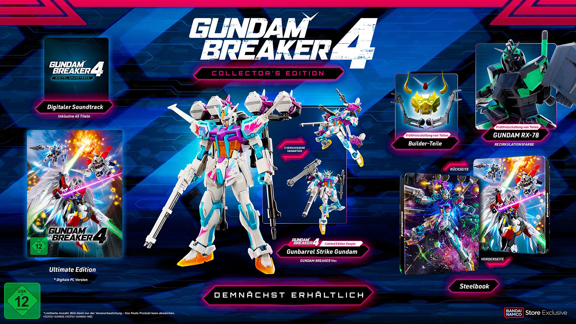 gundam breakers 4 collector's edition