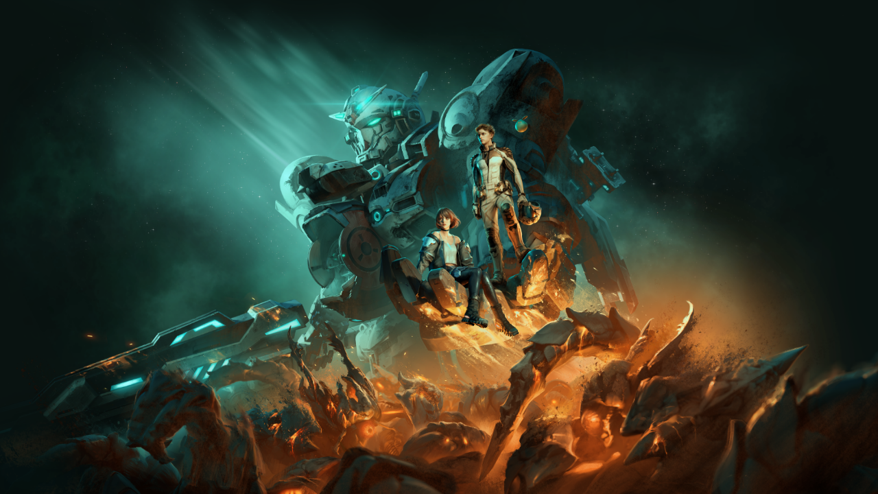 GUNDAM ROGUE ORBIT Key Art