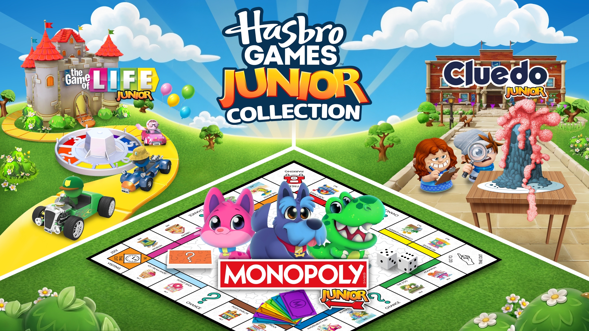 Hasbro Games™ Junior Collection Key Art