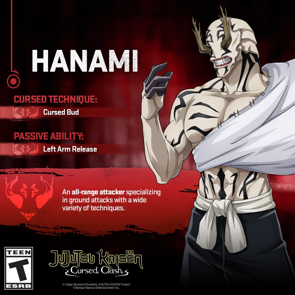 Aoi Todo Jogo And Hanami Join The JUJUTSU KAISEN CURSED CLASH Roster 