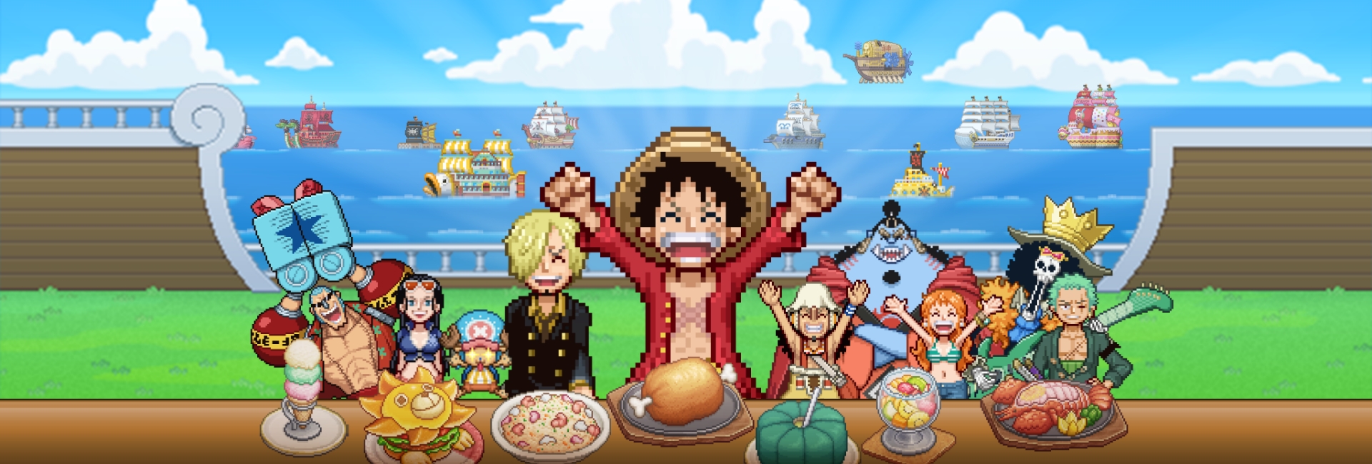 ONE PIECE: Grand Gourmet : Kit Presse | Bandai Namco Europe