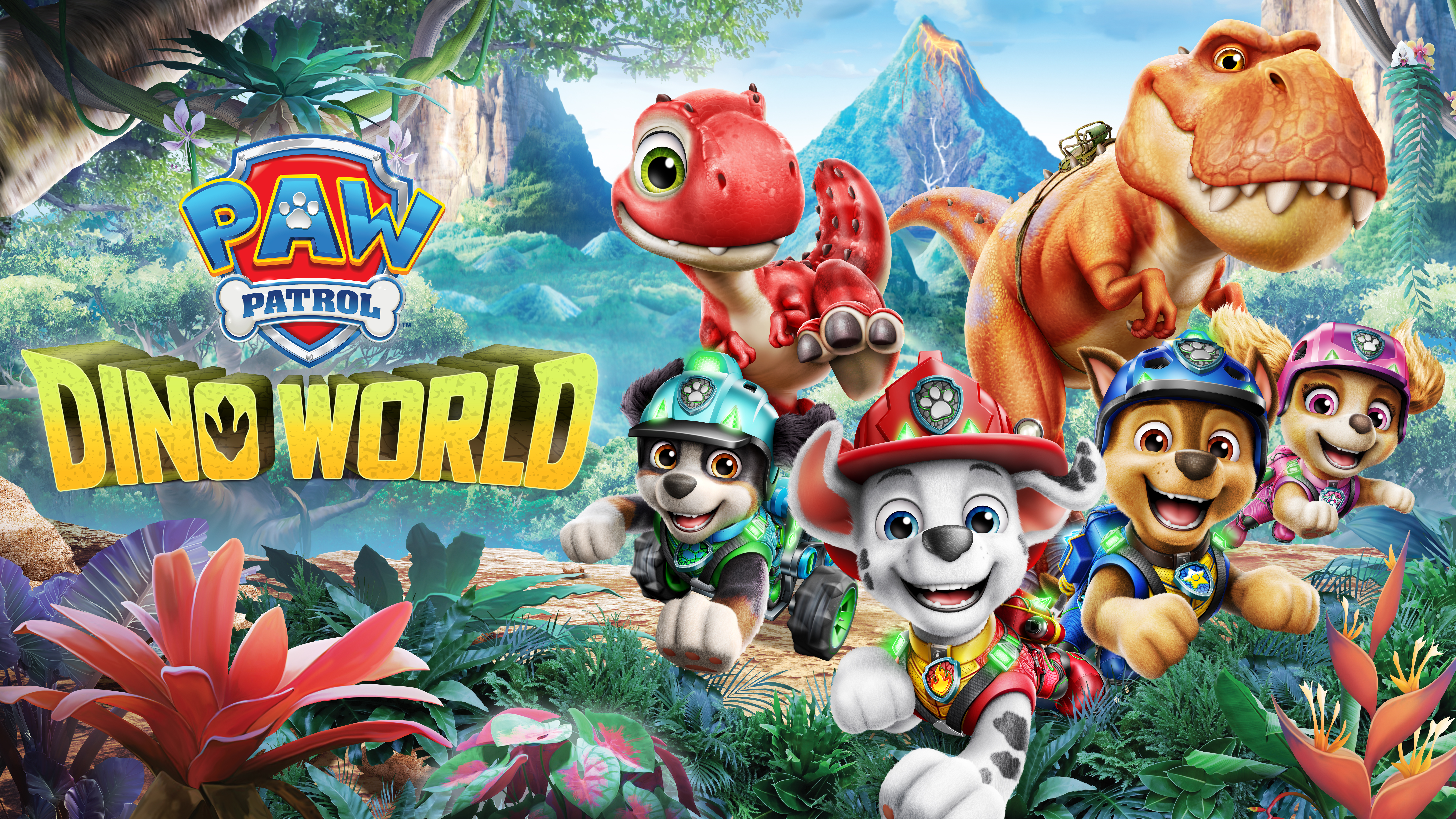 PAW Patrol Dino World Key Art