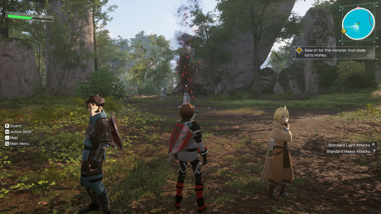 Characters at an Ark Location